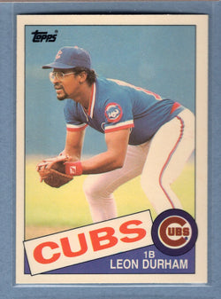 1985 Topps Tiffany #330 Leon Durham NM