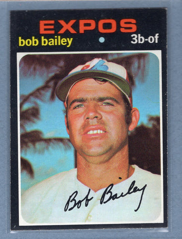 1971 Topps #157 Bob Bailey  (c) EX-MT  GO340