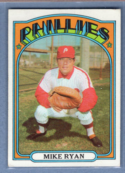 1972 Topps #324 Mike Ryan  EX  GO315
