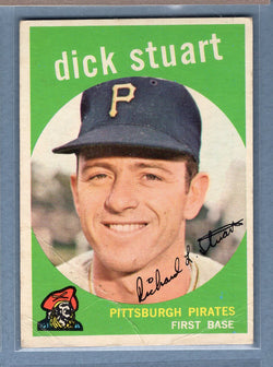1959 Topps #357 Dick Stuart (R) G-VG   GO410