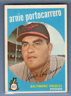 1959 Topps #98 Arnie Portocarrero VG-EX    Set Break A