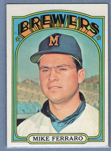 1972 Topps #613 Mike Ferraro Ex-Nm