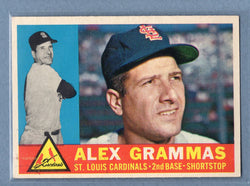 1960 Topps #168 Alex Grammas EX-MT  GO522