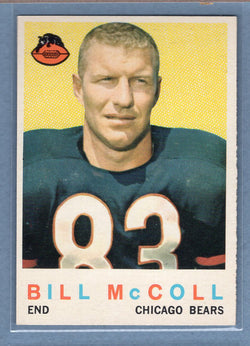 1959 Topps #151 Bill McColl EX-MT  GO176
