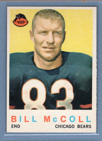 1959 Topps #151 Bill McColl EX-MT  GO176