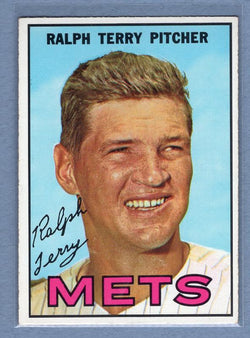 1967 Topps #59 Ralph Terry EX  GO446
