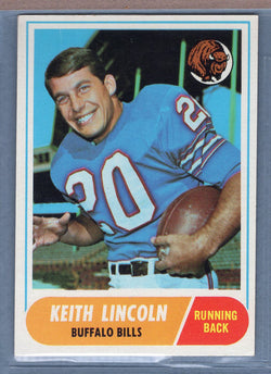 1968 Topps #19 Keith Lincoln EX-MT  GO209