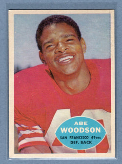 1960 Topps #120 Abe Woodson  EX-MT  GO108