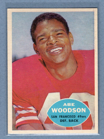 1960 Topps #120 Abe Woodson  EX-MT  GO108