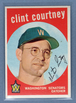 1959 Topps #483 Clint Courtney EX-MT  GO213