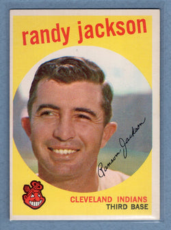 1959 Topps #394 Randy Jackson EX-MT  GO73