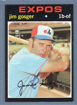 1971 Topps #284 Jim Gosger  EX  GO747