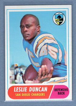 1968 Topps #167 Leslie Duncan EX-MT  GO205