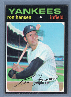 1971 Topps #419 Ron Hansen (b) EX  GO950