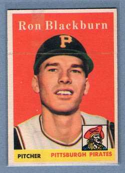 1958 Topps #459 Ron Blackburn VG-EX  GO129