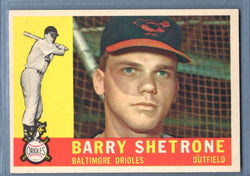 1960 Topps #348 Barry Shetrone EX-MT Set Break 1