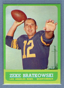 1963 Topps #38 Zeke Bratkowski EX-MT  GO158