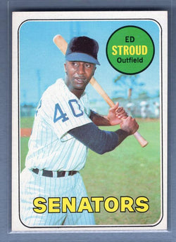 1969 Topps #272 Ed Stroud EX-MT  GO358