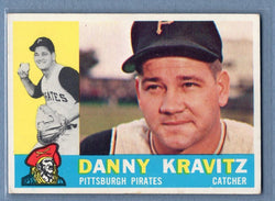 1960 Topps #238 Danny Kravitz EX   GO550