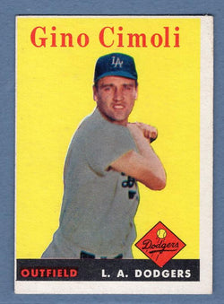 1958 Topps #286 Gino Cimoli VG-EX  GO495