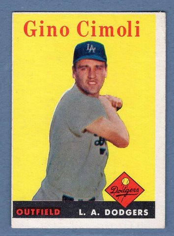 1958 Topps #286 Gino Cimoli VG-EX  GO495
