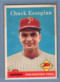 1958 Topps #460 Chuck Essigian VG  GO129
