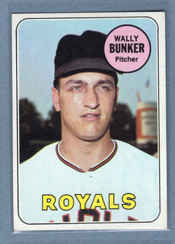 1969 Topps #137 Wally Bunker (b) EX-MT  GO700