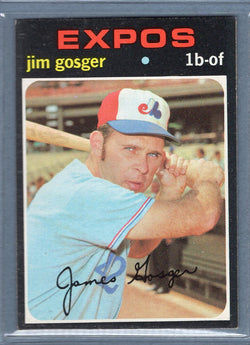 1971 Topps #284 Jim Gosger  EX  SB1