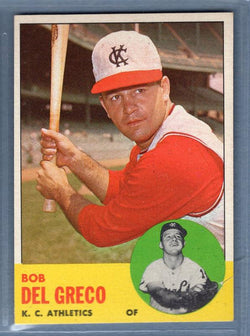 1963 Topps #282 Bob Del Greco EX-MT  GO393