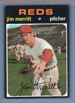 1971 Topps #420 Jim Merritt  EX  GO950
