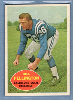 1960 Topps #8 Bill Pellington  EX-MT  GO801