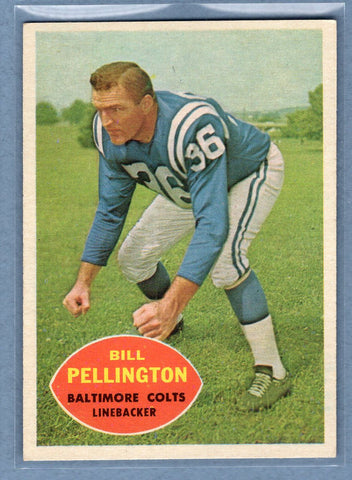 1960 Topps #8 Bill Pellington  EX-MT  GO801
