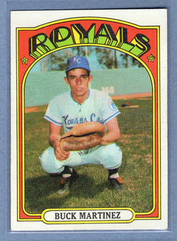 1972 Topps #332 Buck Martinez (a) EX-MT  GO315