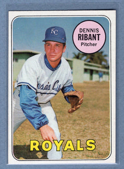 1969 Topps #463 Dennis Ribant EX-MT  GO350