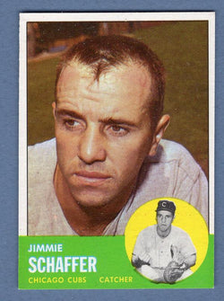1963 Topps #81 Jimmie Schaffer NM    CCS28