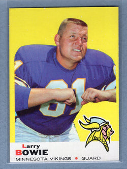 1969 Topps #126 Larry Bowie  EX-MT  GO801