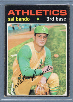 1971 Topps #285 Sal Bando  VG-EX  SB1