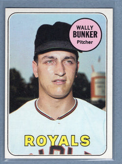 1969 Topps #137 Wally Bunker (c) EX-MT  GO700