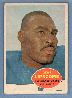 1960 Topps #10 Gene Lipscomb (a) VG  GO801