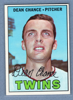 1967 Topps #380 Dean Chance EX  GO360
