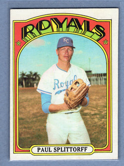 1972 Topps #315 Paul Splittorff EX  GO500