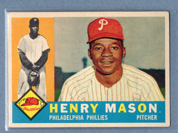 1960 Topps #331 Henry Mason EX  GO480