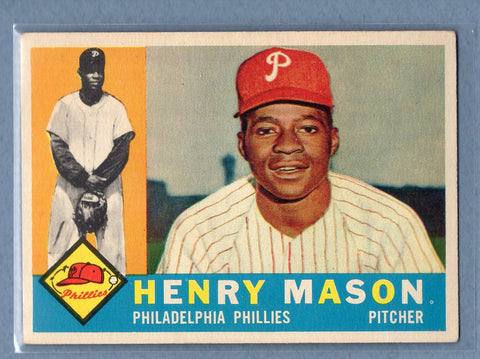 1960 Topps #331 Henry Mason EX  GO480