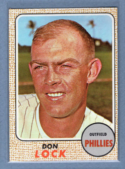 1968 Topps #59 Don Lock (a)  EX-MT  GO550
