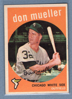 1959 Topps #368 Don Mueller EX   GO410