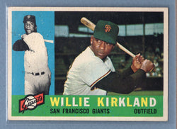 1960 Topps #172 Willie Kirkland EX-MT  GO522