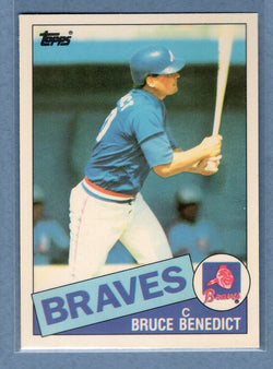 1985 Topps Tiffany #335 Bruce Benedict NM