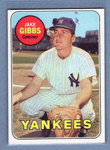 1969 Topps #401 Jake Gibbs (d) EX-MT  GOWABB