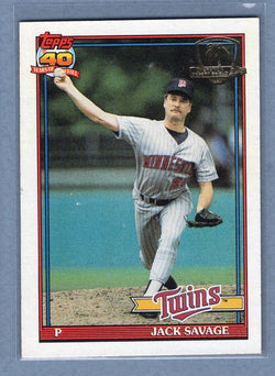 1991 Topps Desert Shield #357 Jack Savage  NM  GO625