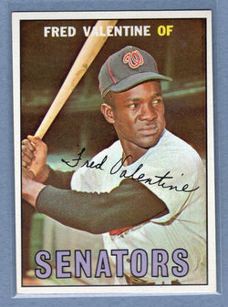 1967 Topps #64 Fred Valentine EX  GO446